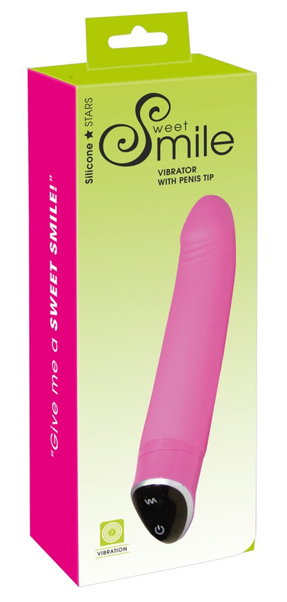 Sweet Smile - Vibrator mit Penis-Spitze