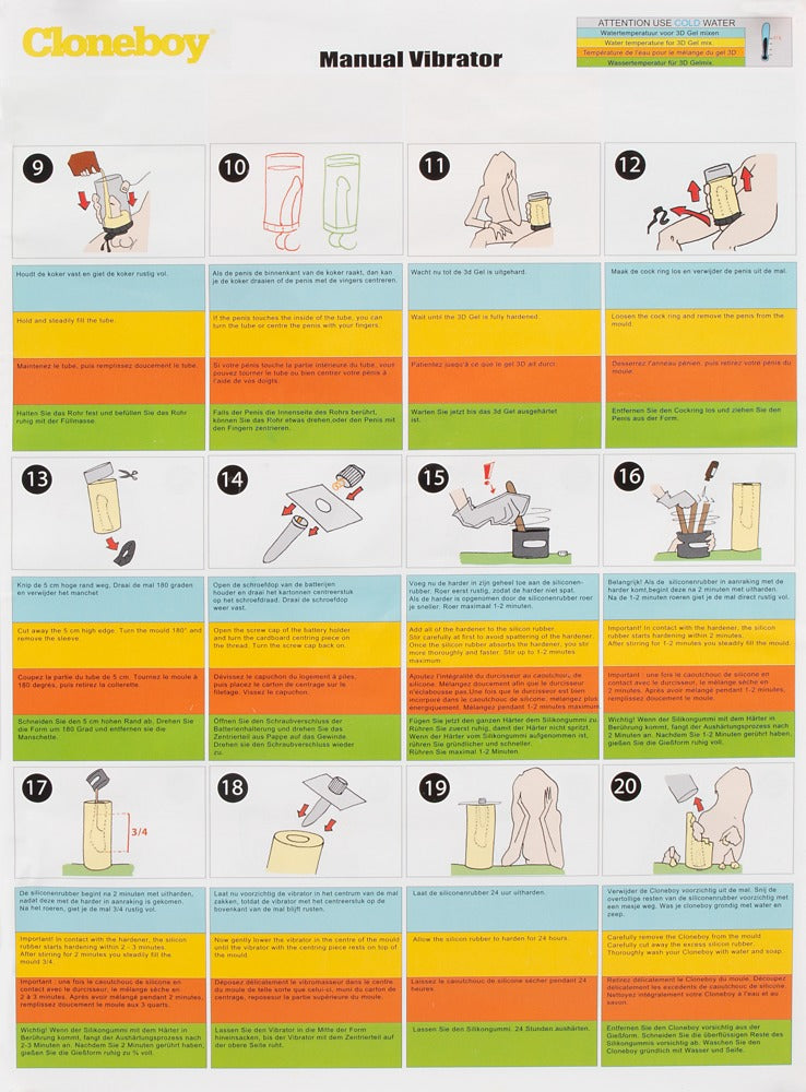 Cloneboy - Penis-Abdruck-Set inkl. Vibrator