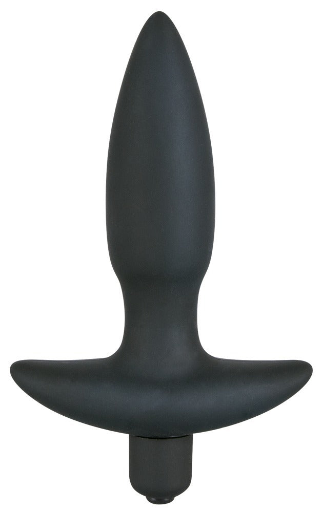 Black Velvets - Analplug - Vibrationsplug mit Rückholgriff