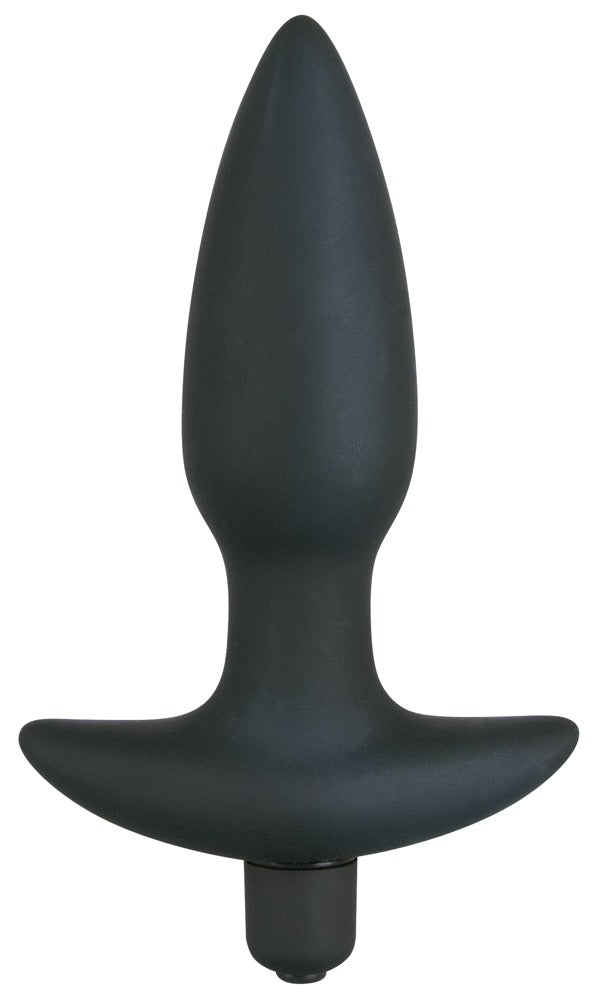 Black Velvets - Analplug - Vibrationsplug mit Rückholgriff
