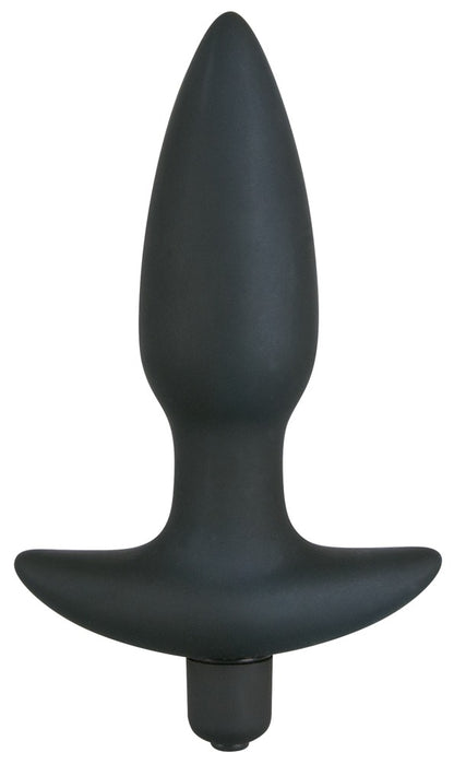 Black Velvets - Analplug - Vibrationsplug mit Rückholgriff