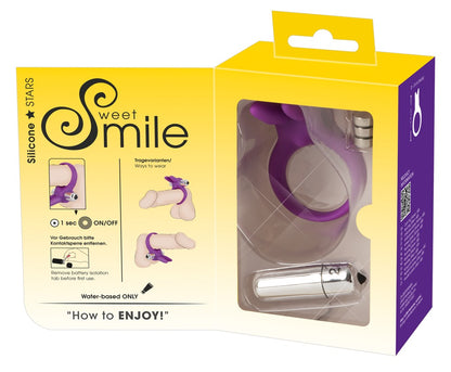 Sweet Smile - Vibrating Rabbit - Penisring