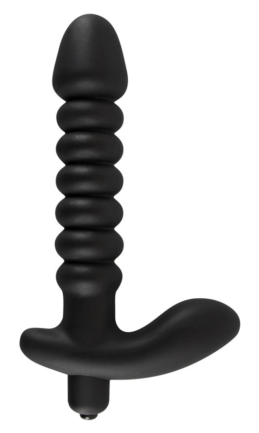 Black Velvets - Vibrator mit Reizanker - doppelte Stimulation