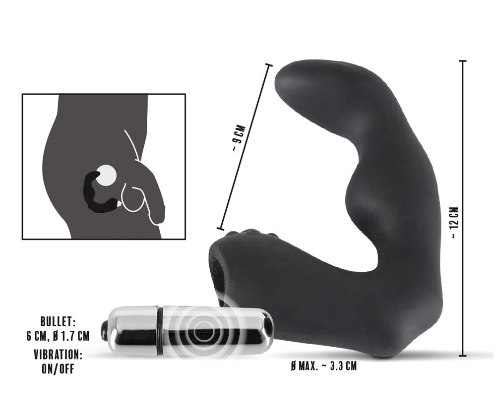 Rebel - Prostatavibrator mit Noppen