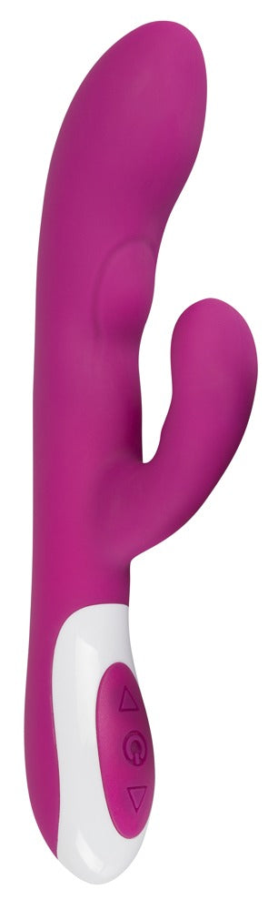 JAVIDA - Samtiger Rabbitvibrator mit 2 Motoren