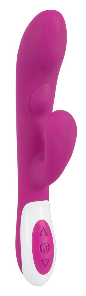 JAVIDA - Samtiger Rabbitvibrator mit 2 Motoren