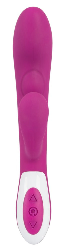 JAVIDA - Samtiger Rabbitvibrator mit 2 Motoren