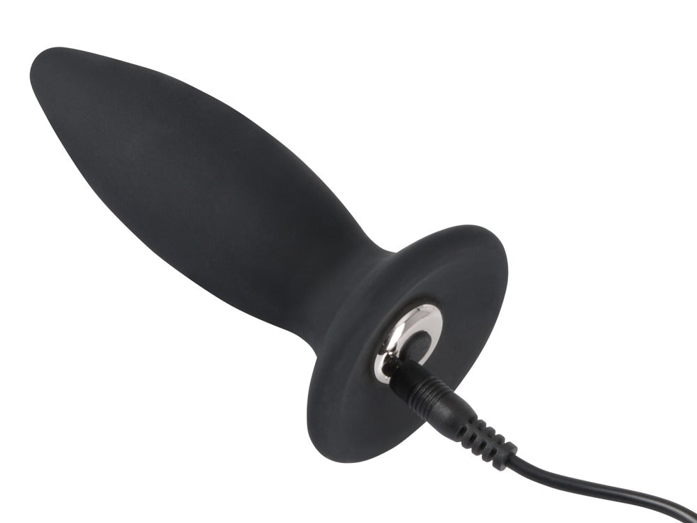 Black Velvets - Anal-Plug mit Vibration - Einsteigerfreundlich