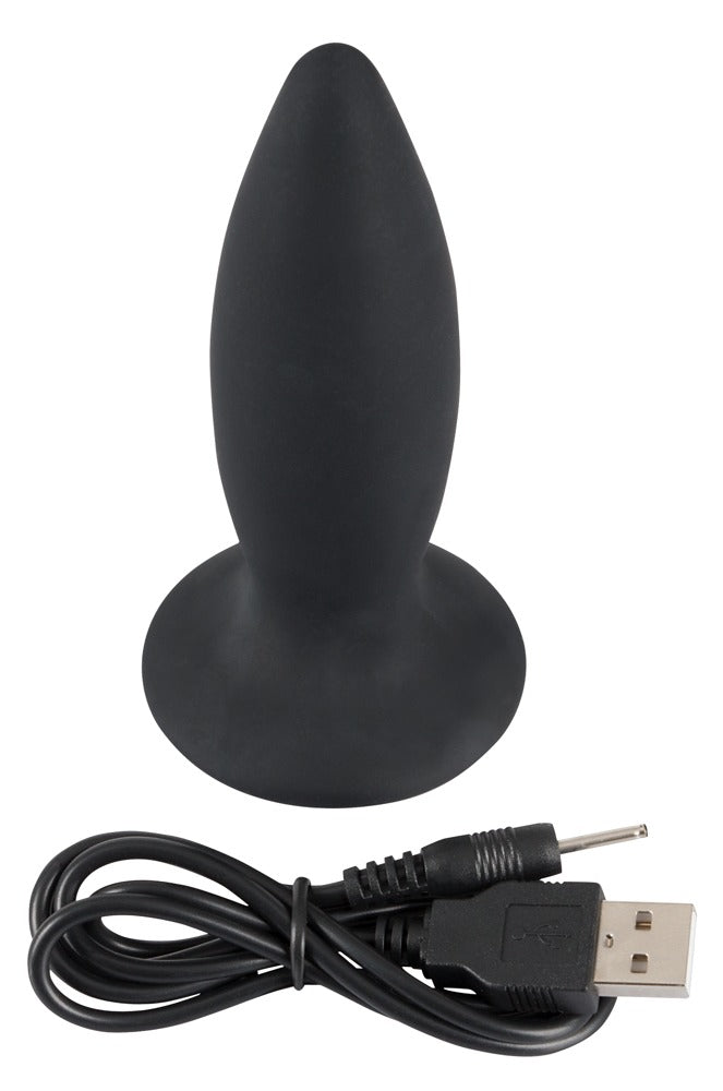 Black Velvets - Anal-Plug mit Vibration - Einsteigerfreundlich