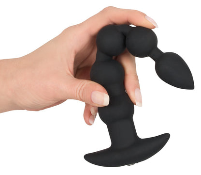 Black Velvets - Analvibrator - vibrierende Analkugelkette