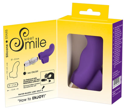 Sweet Smile - Fingervibrator mit G-Punkt-Spitze
