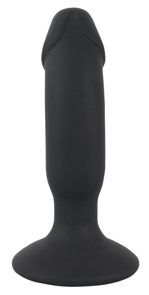 Black Velvets - Vibro-Analplug - gebogener Plug für P-/G-Punkt