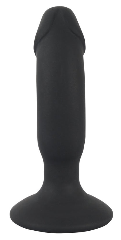 Black Velvets - Vibro-Analplug - gebogener Plug für P-/G-Punkt