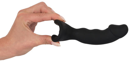 Black Velvets - Vibro-Analplug - gebogener Plug für P-/G-Punkt