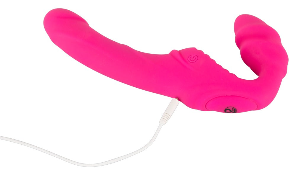 Strapless Strap-On - Vibrating Strapless Strap-On
