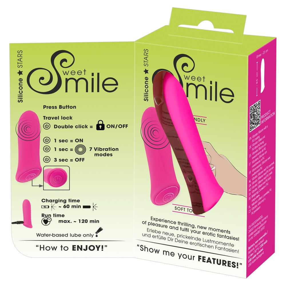 Sweet Smile - Power Bullet - Taschen-Vibrator
