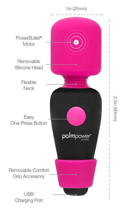 palmpower - Pocket - Kompakter Massagestab