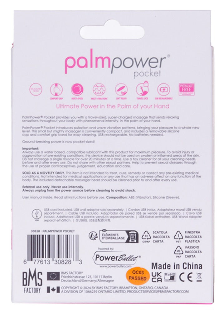 palmpower - Pocket - Kompakter Massagestab