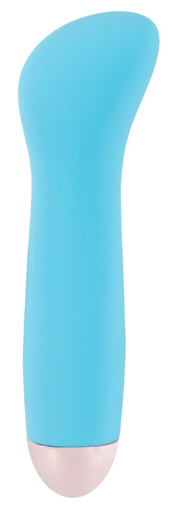 Cuties - Blue Curve Mini - Kompaktvibrator mit Softmulde