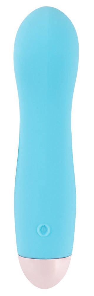 Cuties - Blue Curve Mini - Kompaktvibrator mit Softmulde