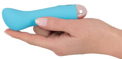 Cuties - Blue Curve Mini - Kompaktvibrator mit Softmulde