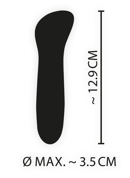 Cuties - Blue Curve Mini - Kompaktvibrator mit Softmulde