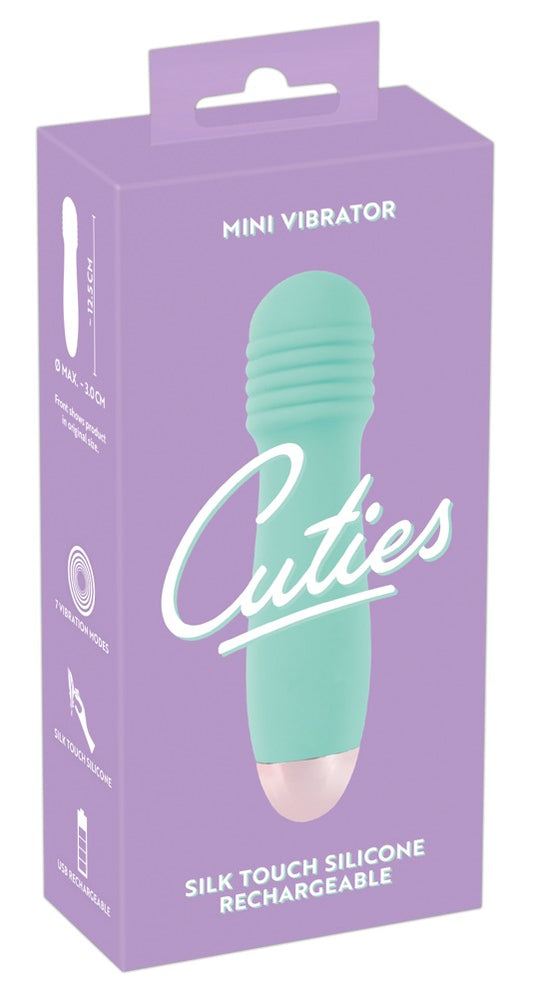 Cuties - Groove Mini - Taschenvibrator mit Rillenkuppe