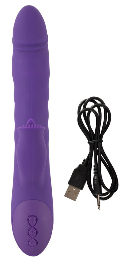 Sweet Smile - Rabbitvibrator mit Eichelansatz