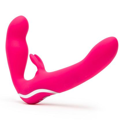 happyrabbit - Strapless - Strap-on mit Doppelvibrator
