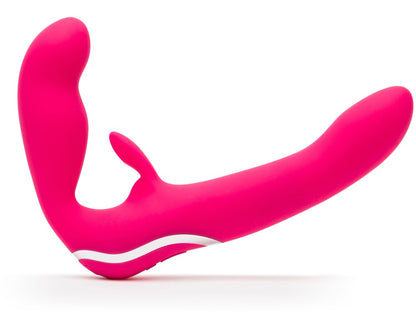 happyrabbit - Strapless - Strap-on mit Doppelvibrator