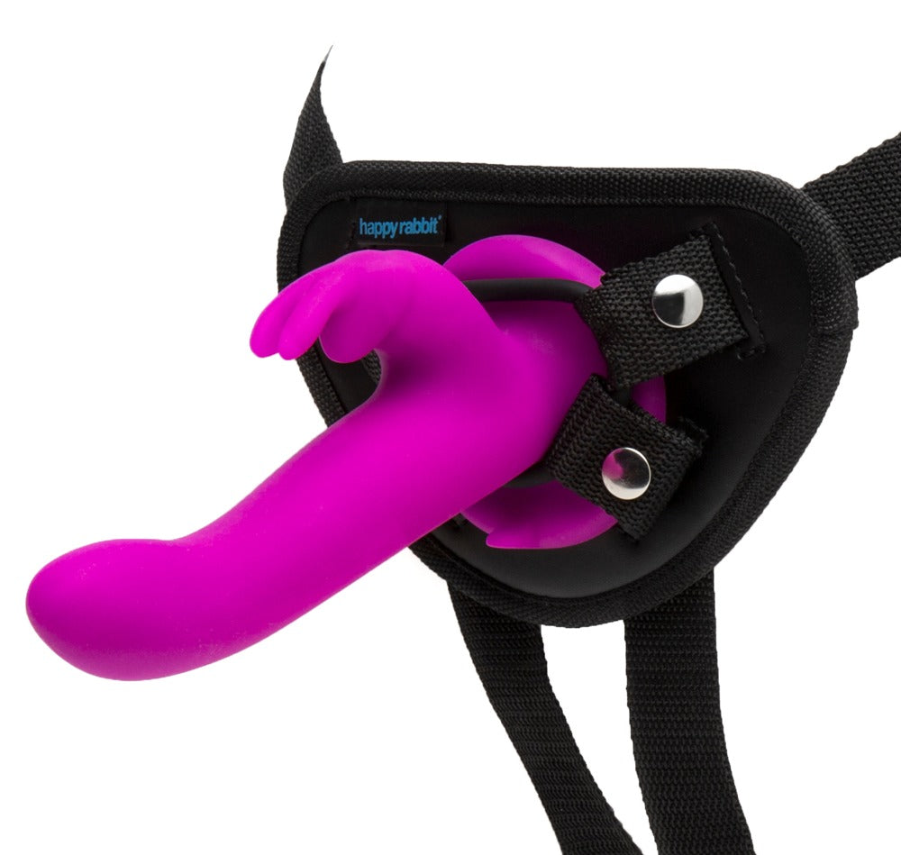 happyrabbit - Strap-on-Harness inklusive Rabbitvibrator