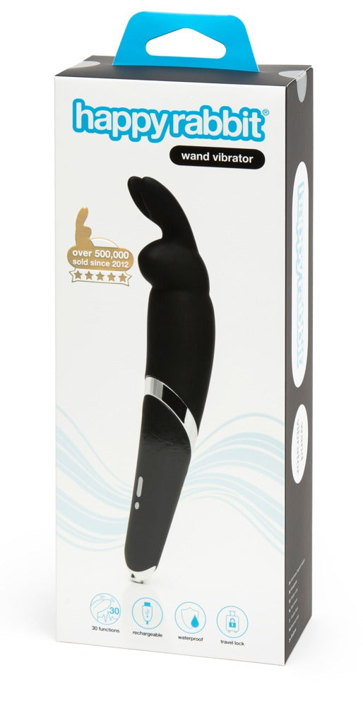 happyrabbit - Wand - Massagestab mit Hasenohren