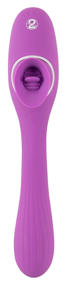 You2Toys - Rabbitvibrator mit Leckfunktion