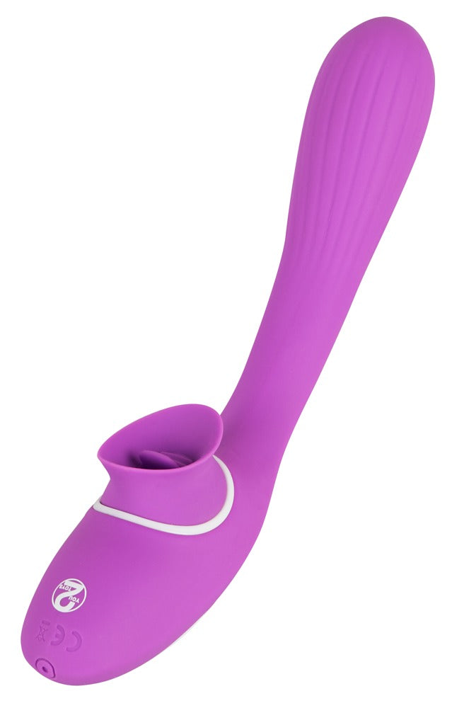 You2Toys - Rabbitvibrator mit Leckfunktion