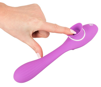 You2Toys - Rabbitvibrator mit Leckfunktion