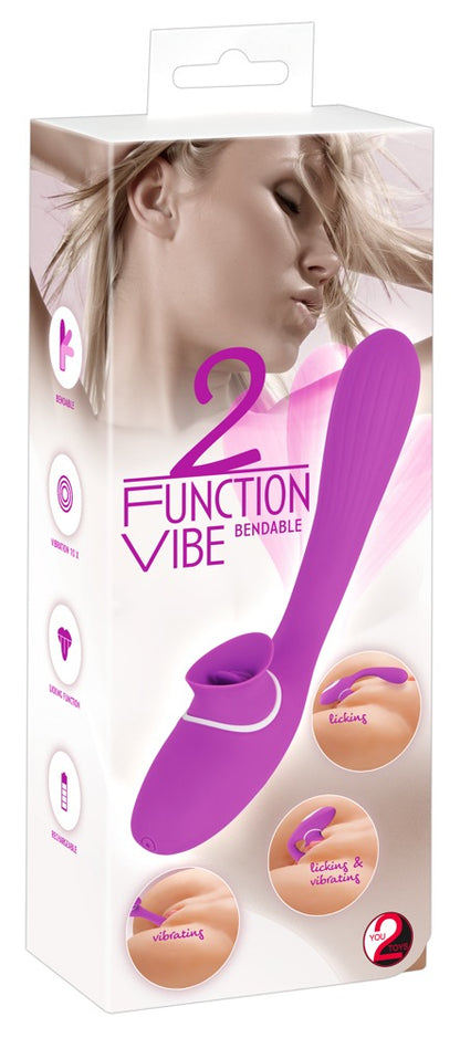 You2Toys - Rabbitvibrator mit Leckfunktion