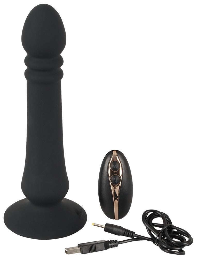 Black Velvets - Anal Thruster - Stoßplug mit Vibration