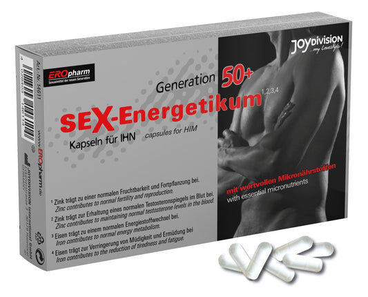 Joydivision Präparate - Sex Energetikum 50+ - Mineralien-Mix für Männer