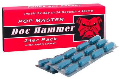 Doc Hammer - Pop-Master - Kapseln für Energie und Vitalität