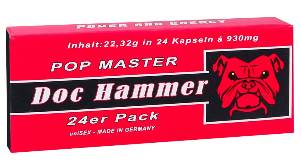 Doc Hammer - Pop-Master - Kapseln für Energie und Vitalität