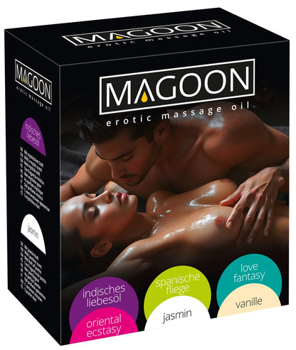 Magoon - Erotisches Massageöl 6*100 ml Mix