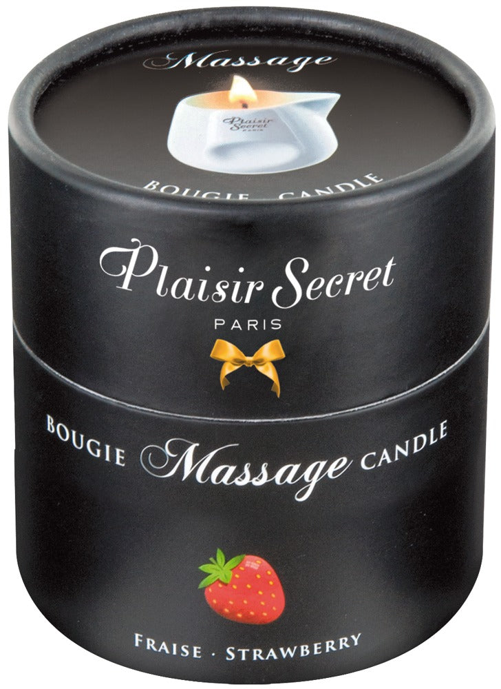 Plaisir Secret - Massage Kerze Strawberry
