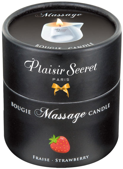 Plaisir Secret - Massage Kerze Strawberry