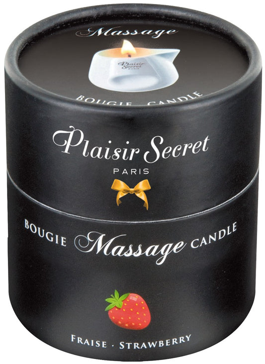 Plaisir Secret - Massage Kerze Strawberry