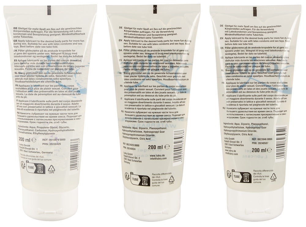 Just Glide - Gleitgel Set 3*200ml