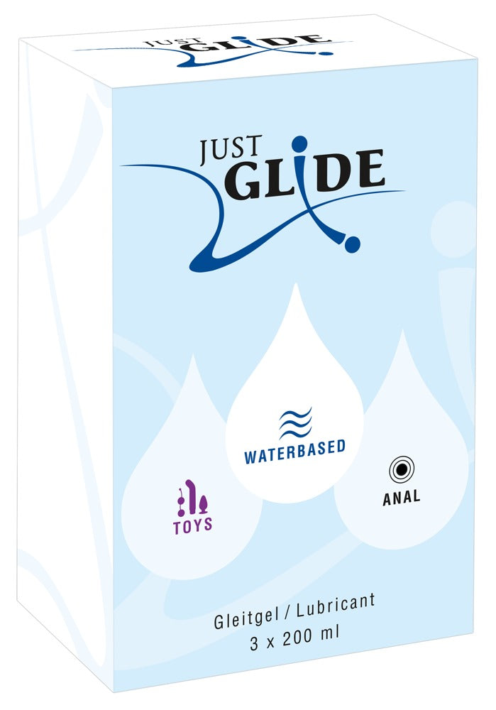 Just Glide - Gleitgel Set 3*200ml