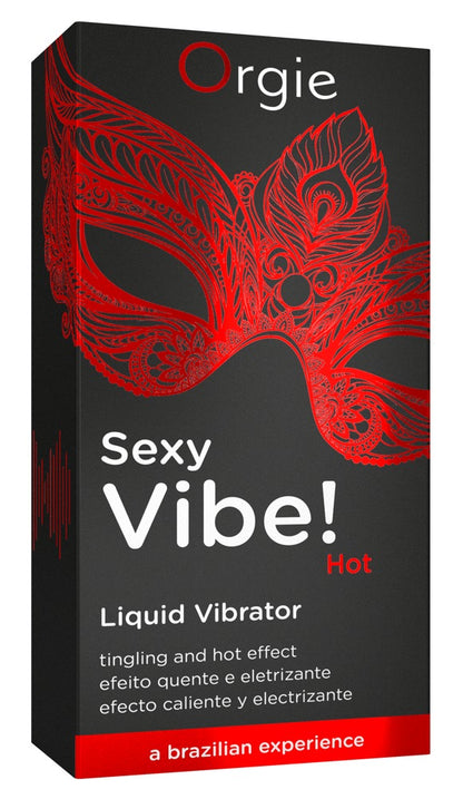 Orgie - Sexy Vibe Hot - Stimulationsgel mit Pflanzenextrakten