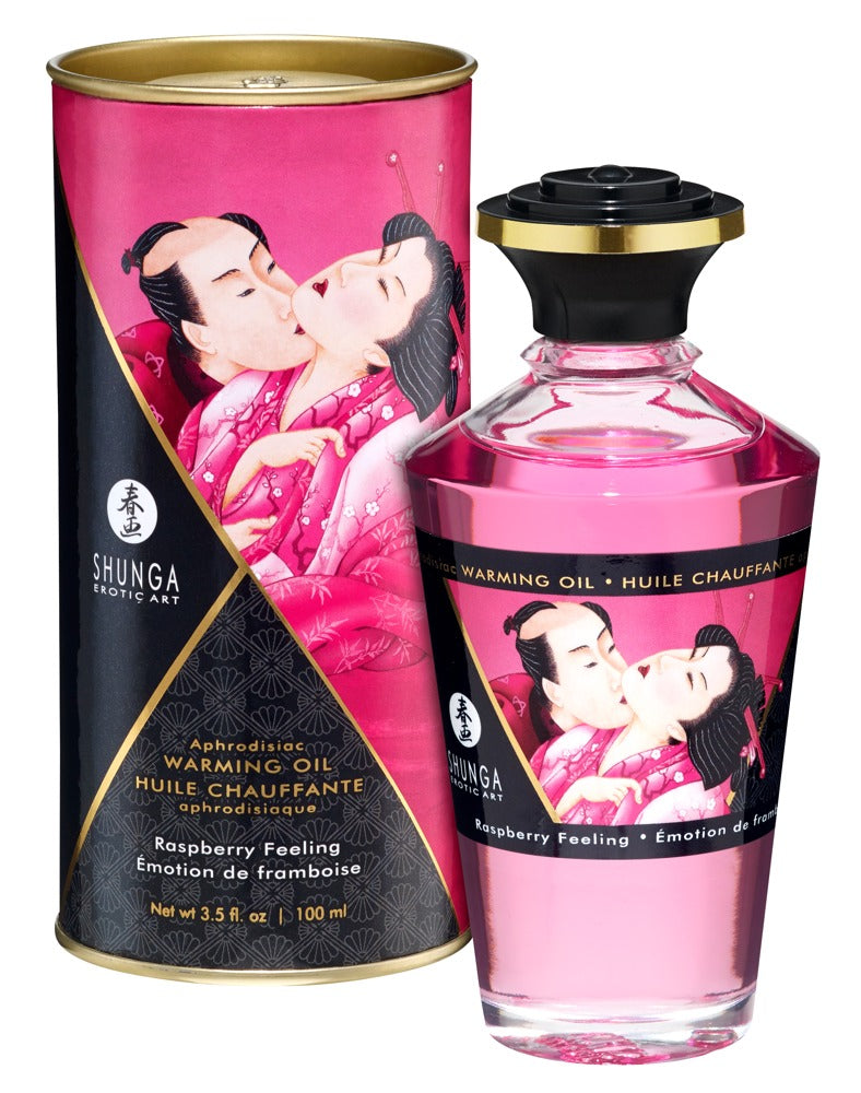 Shunga Erotic Art - Massageöl mit Wärmeeffekt