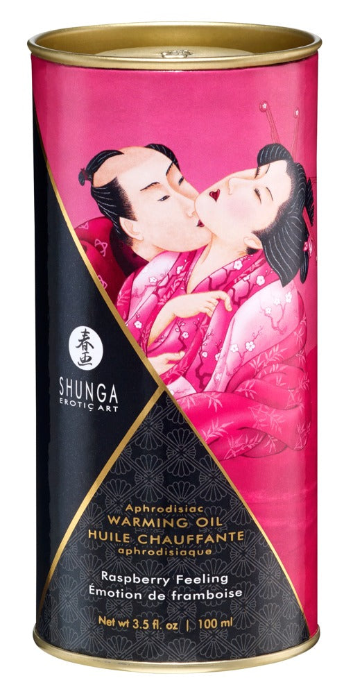 Shunga Erotic Art - Massageöl mit Wärmeeffekt