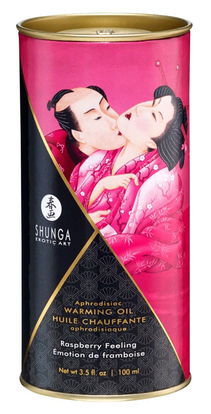 Shunga Erotic Art - Massageöl mit Wärmeeffekt